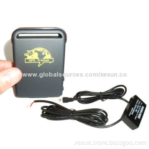 GPS Car Tracker, TK102-2, 12-24V Voltage, Car Charger, Supports Micro SD Card